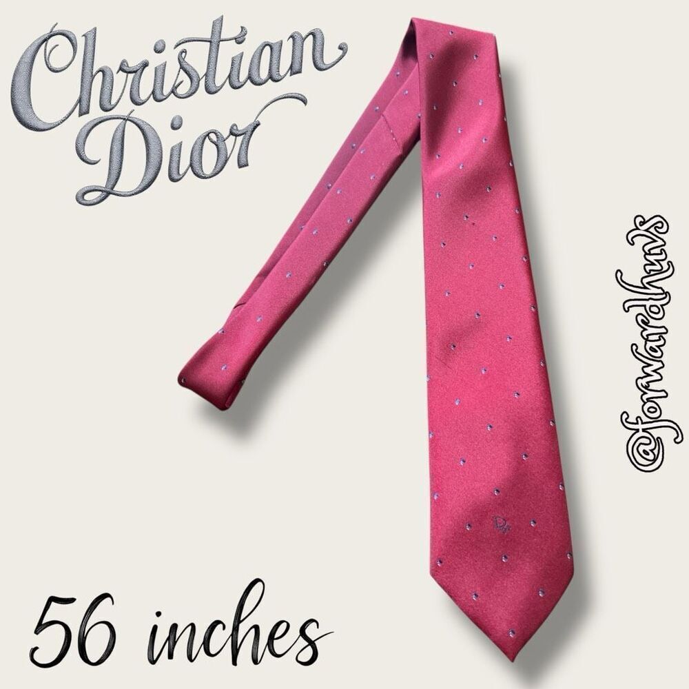 Christian Dior Necktie | 56 Inches Long | 2 15/16”Wide
